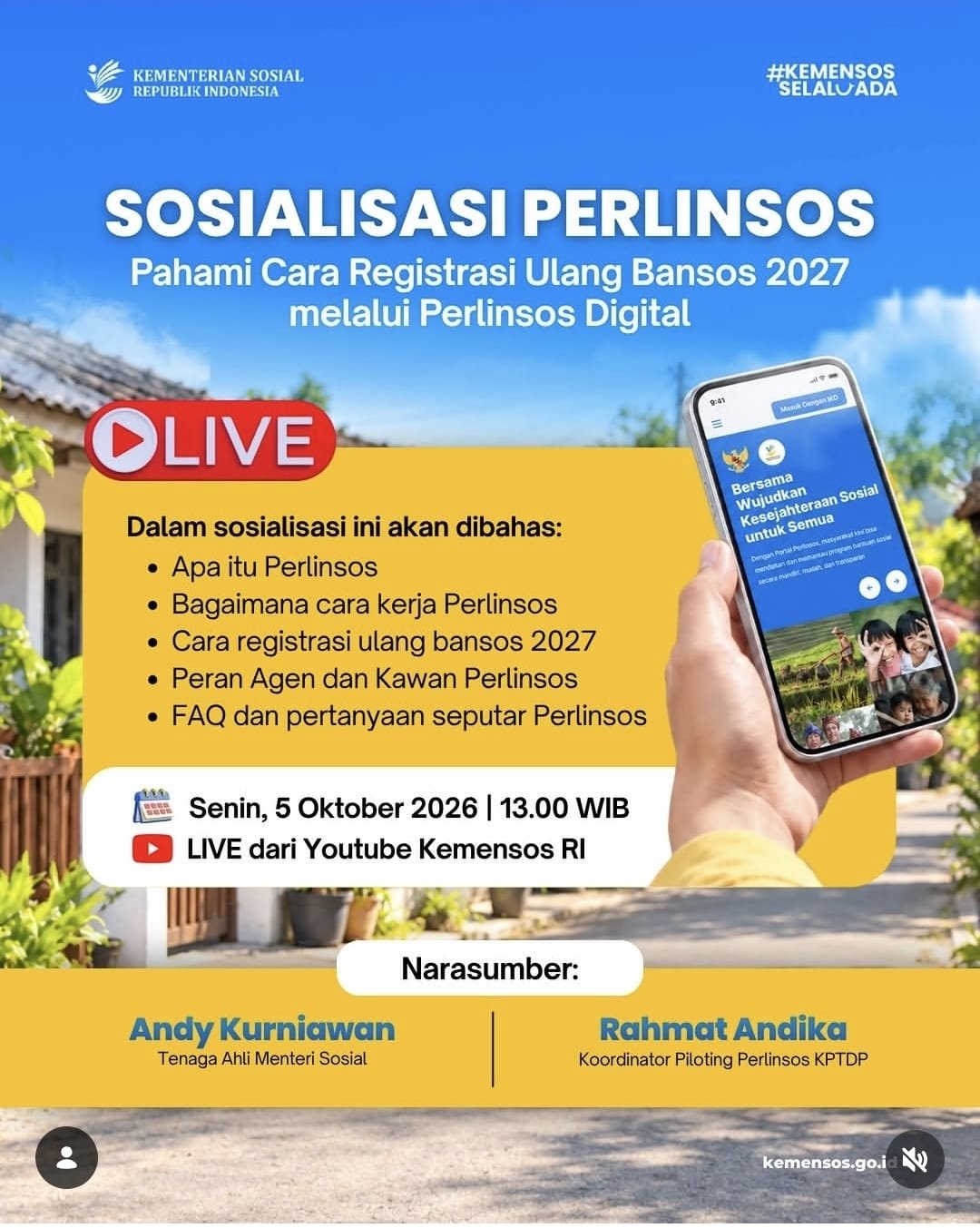 Sosialisasi perlinsos